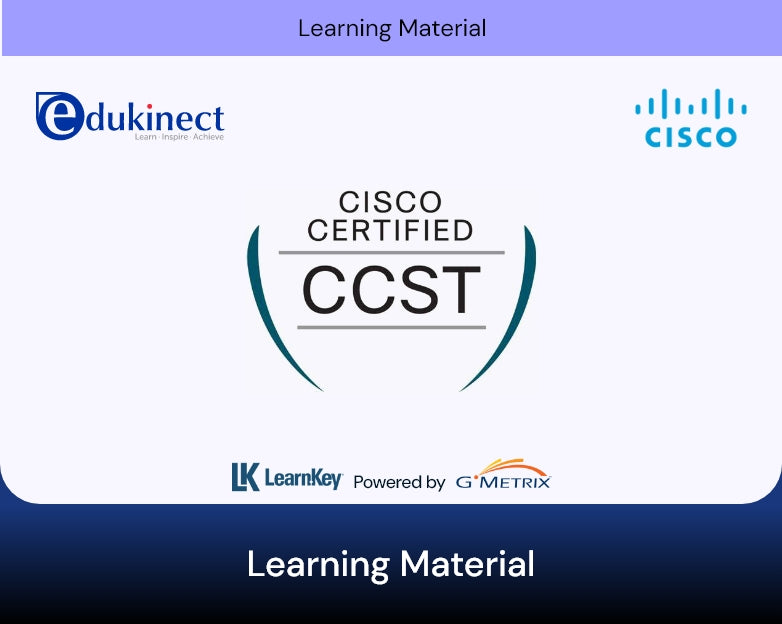 LearnKey Courseware for Cisco Certified Support Technician (CCST) - Single Title