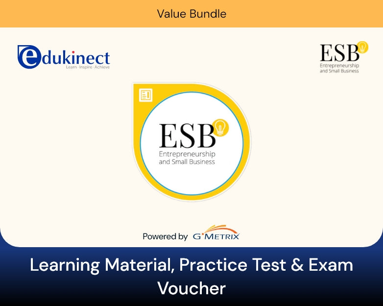 Entrepreneurship & Small Business (ESB) Courseware, Practice Test & Exam Voucher