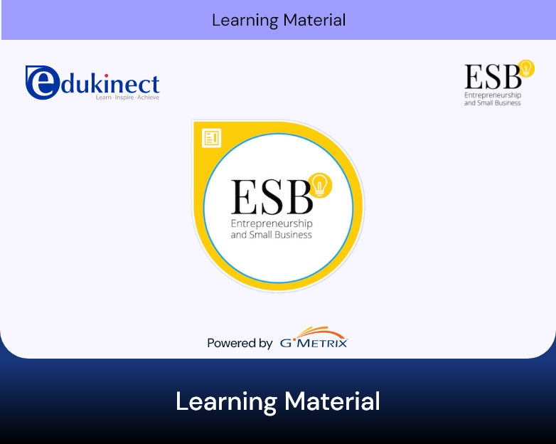 Learnkey Entrepreneurship & Small Business (ESB) Learning Material (GMetrix Platform)