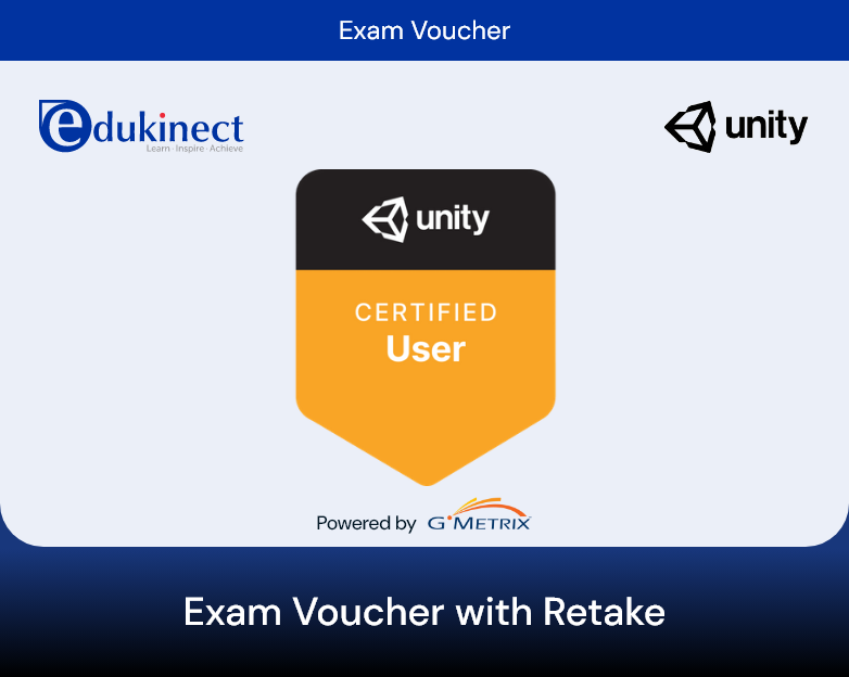 Unity Certified User (UCU) Exam Voucher with Retake